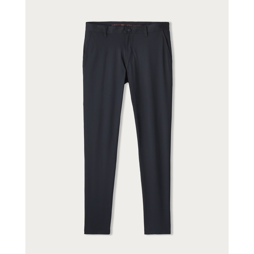 Rhone Commuter Pants Slim Fit Performance Men's Sz 33 Black Stretch Preppy $138